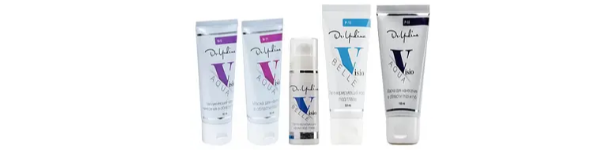 Skin care around the eyes and lips