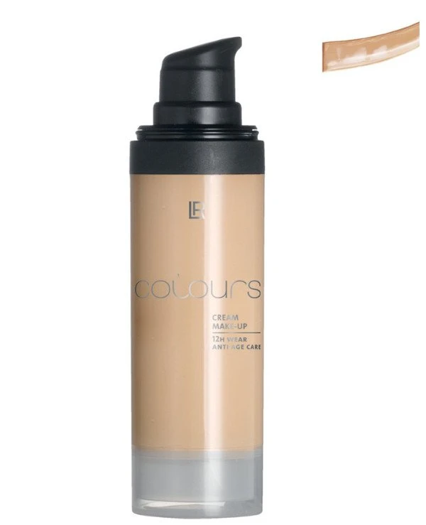LR health & beauty - Тональный крем SPF 15 Colours Cream meke-up 30 мл, Светло-песочный