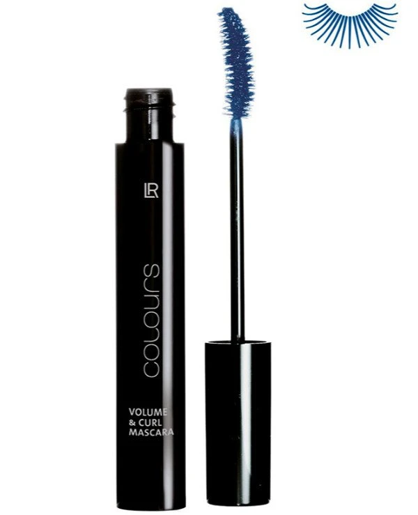 LR health & beauty - Тушь для ресниц с эффектом объема Colours Volume & Curl Mascara 10 мл, Тёмно-синий