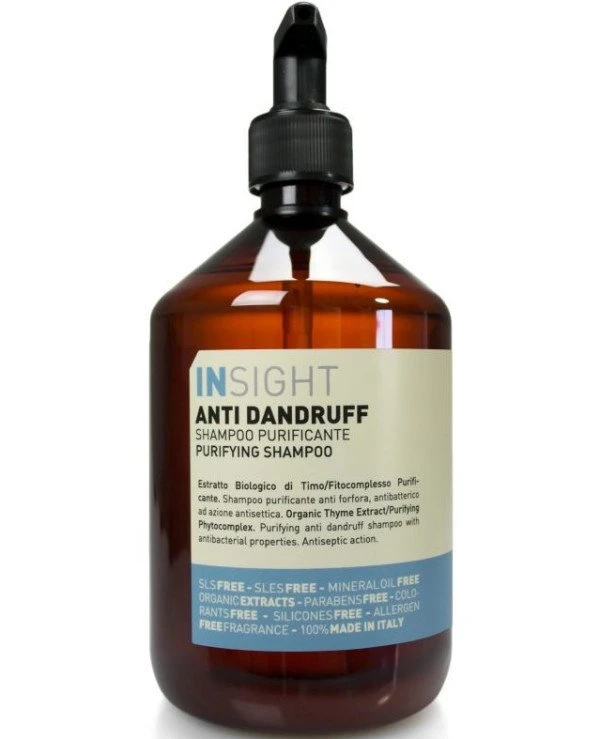 Insight Cosmetics - Очищающий шампунь против перхоти Anti Dandruff Purifying Shampoo 400 мл
