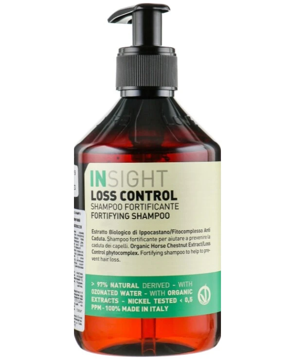 Insight Cosmetics - Укрепляющий шампунь против выпадения волос Loss Control Fortifying Shampoo 400 мл