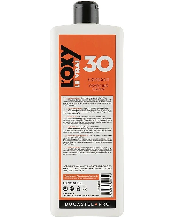 Subtil Oxidizing agents with a pleasant smell | Oxidizing agents 3%, 6%, 9%, 12% with a pleasant smell