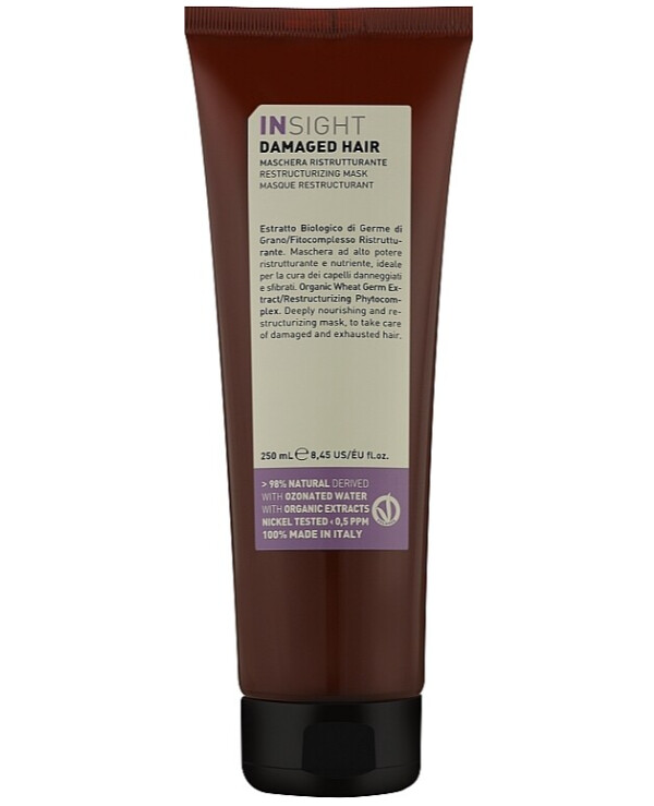 Insight Cosmetics - Regenerating mask for damaged hair Damaged Hair Restructurizing Mask 250ml