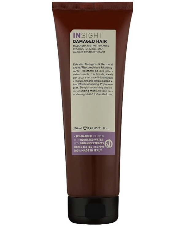Insight Cosmetics - Regenerating mask for damaged hair Damaged Hair Restructurizing Mask 250ml
