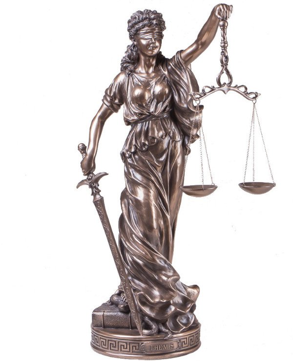 Veronese - Figurine "Themis" (65 * 25 cm) 76537V1  Bronze