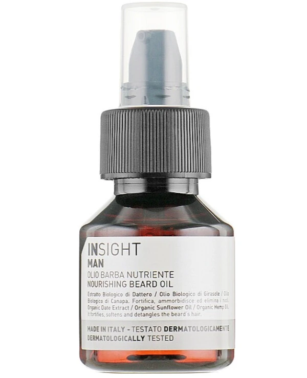 Insight Cosmetics - Масло для бороды Man Nourishing Beard Oil 50 мл