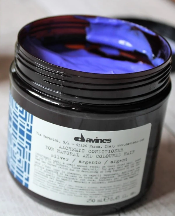 Davines Кондиционер Алхимик Серебро | Оттеночный кондиционер Алхимик серебро от Davines Alchemic Conditioner