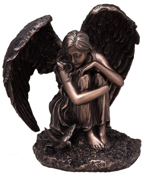 Veronese - Angel figurine (17 * 18 cm) 76364A1  Bronze