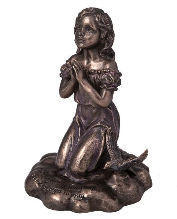 Veronese - Figurine "Child's Prayer" (14 cm) 76323A4  Bronze