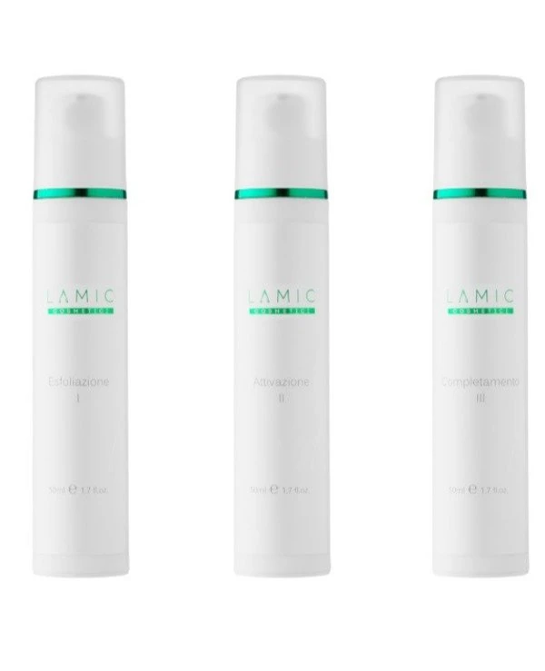 Lamic cosmetici - Карбоксотерапія CO2 Carbossiterapia CO2 per il viso e la zona del decoltè 3 шт x 50 мл