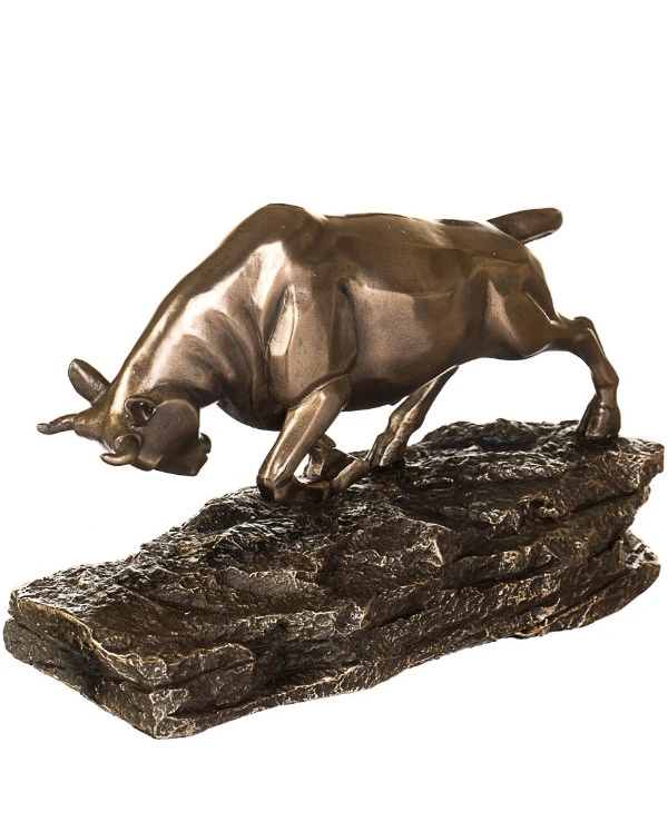 Veronese Набор статуэток - Бык и медведь (10см) 77487Y1 | Bull and bear фото 4, цена, купить