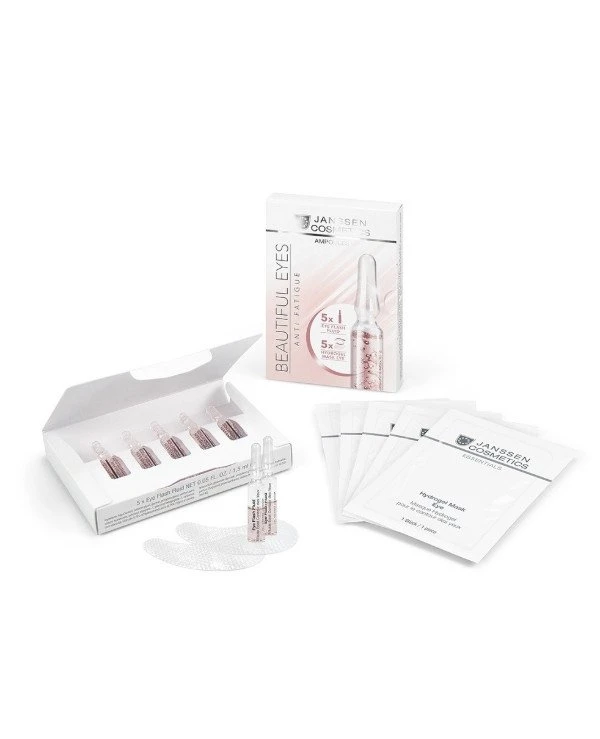 Janssen cosmetics - Набор для глаз (ампулы + патчи) Ampoule Beautiful Eyes Set 1.5 мл