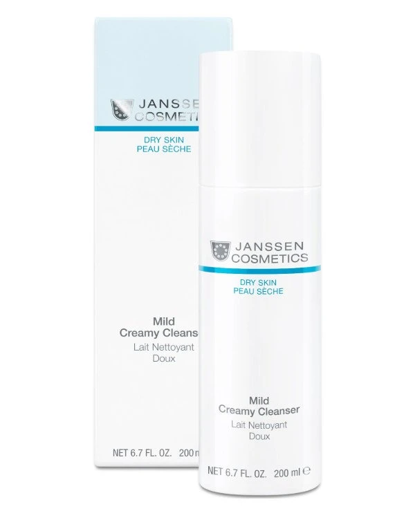 Janssen cosmetics - Очищающее молочко Dry Skin Mild Creamy Cleanser 200 мл