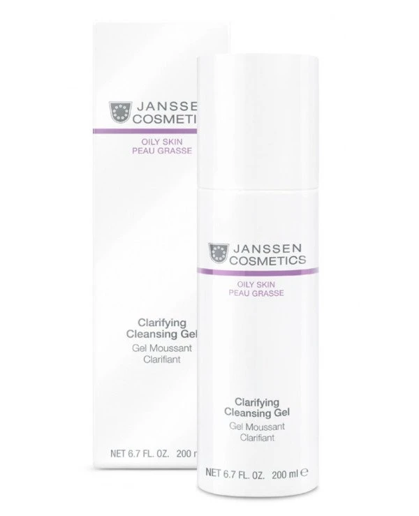 Janssen cosmetics - Очищающий гель Oily Skin Clarifying Cleansing Gel 200 мл