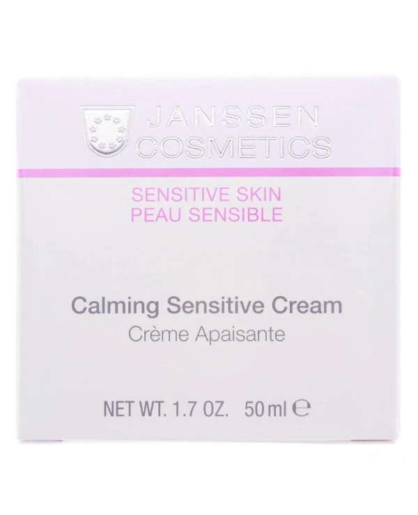 Janssen cosmetics - Успокаивающий питательный увлажняющий крем Sensitive Skin Calming Sensitive Cream 50 мл