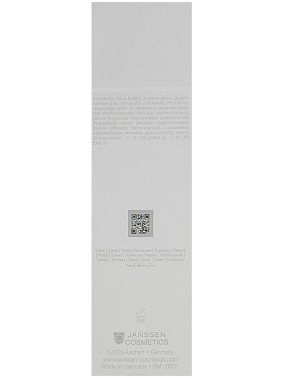 Janssen cosmetics Тоник для лица осветляющий | Demanding Skin Brightening Face Freshener фото, цена, купить