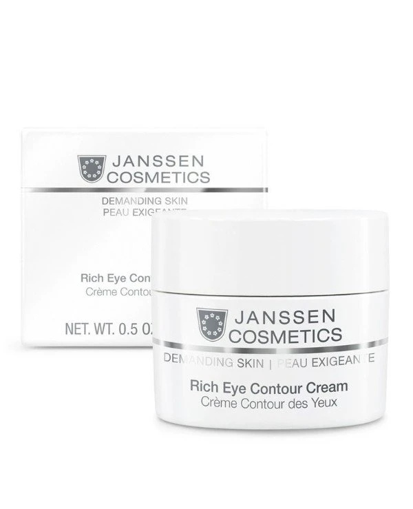 Janssen cosmetics - Питательный крем для кожи вокруг глаз Demanding Skin Rich Eye Contour Cream 15 мл