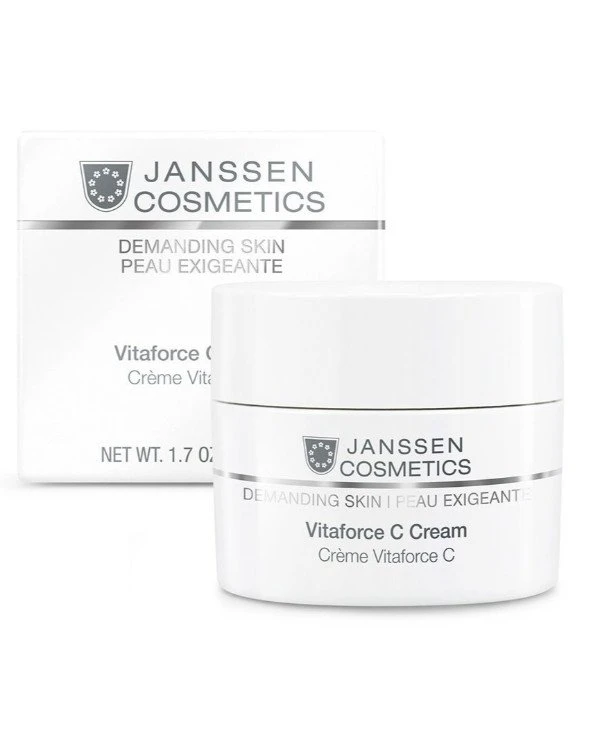 Janssen cosmetics - Регенирирующий крем с витамином С Demanding Skin Vitaforce C cream 50 мл