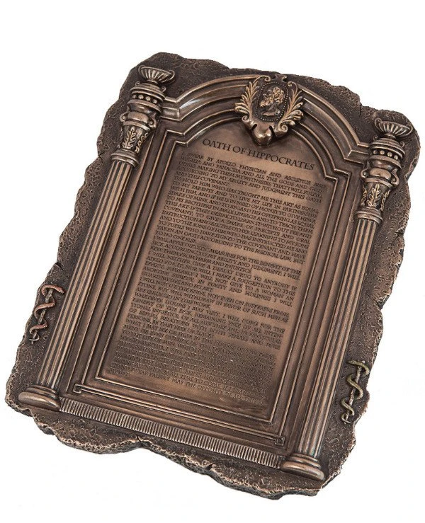 Veronese - Figurine "Hippocratic Oath" (26 * 20 cm) 76079A4  Bronze