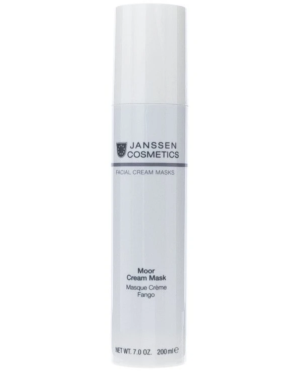 Janssen cosmetics - Ревитализирующая крем-маска для всех типов кожи Facial Cream Masks Moor Cream Mask 150 мл