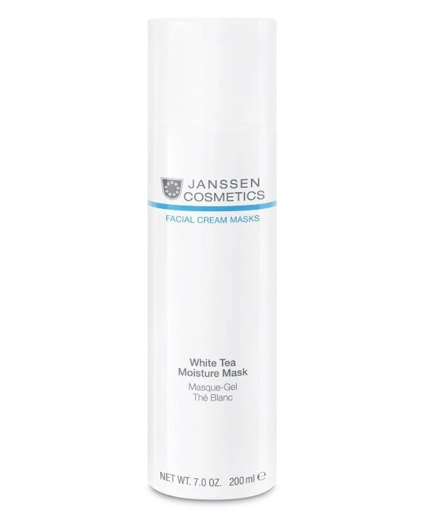 Janssen cosmetics - Интенсивно увлажняющая гель-маска для обезвоженной кожи Facial Cream Masks White Tea Moisture Mask 200 мл