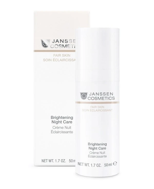 Janssen cosmetics - Осветляющий ночной крем Fair Skin Brightening Night Care 50 мл