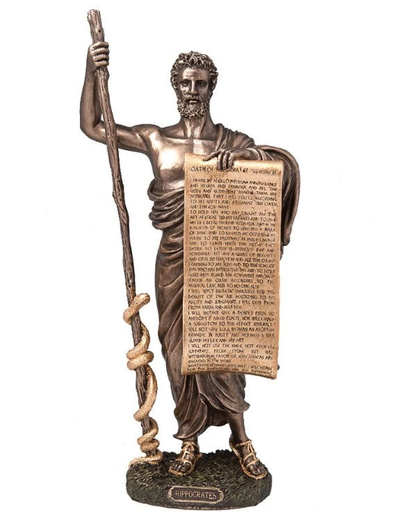 Veronese - Figurine "Hippocrates" (34 cm)  Bronze