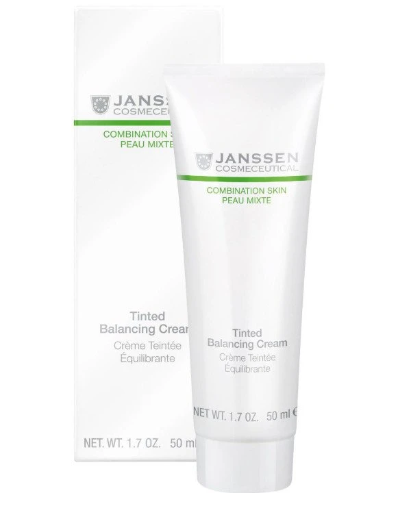 Janssen cosmetics - Тонирующий балансирующий крем Combination Skin Tinted Balancing Cream 50 мл