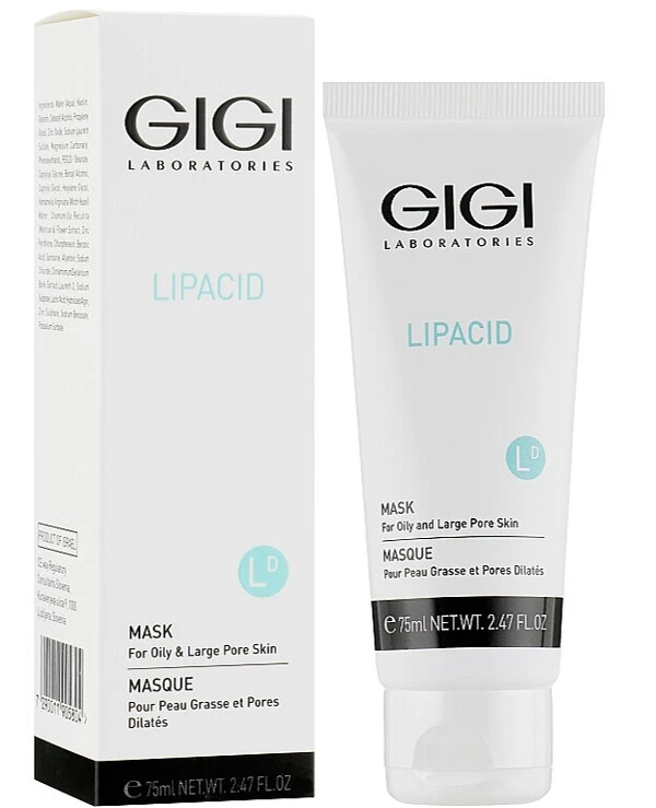 Gigi cosmetics - Маска для жирной крупнопористой кожи Lipacid Mask for Oily and Large Pore Skin 50 мл