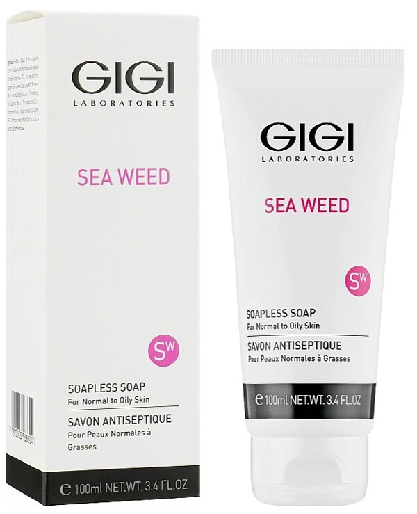 Gigi cosmetics Непенящееся мыло | Sea Weed Soapless Soap фото, цена, купить