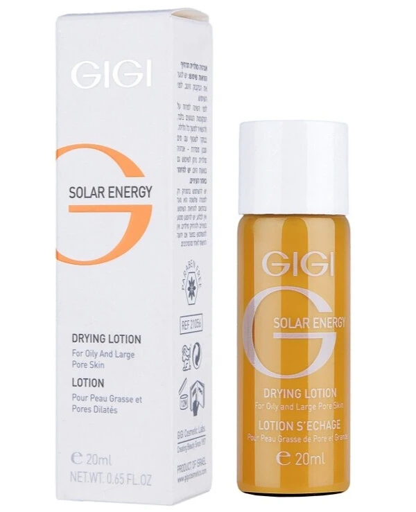 Gigi cosmetics - Подсушивающий лосьон Solar Energy Drying Lotion For Oily Skin 20 мл back