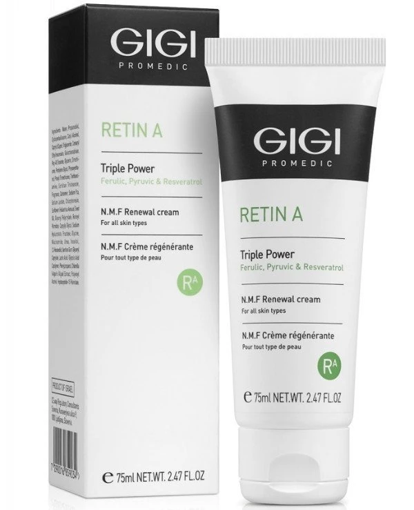 Gigi cosmetics - Увлажняющий крем с ретинолом Retin A N.M.F Renewal Cream 75 мл