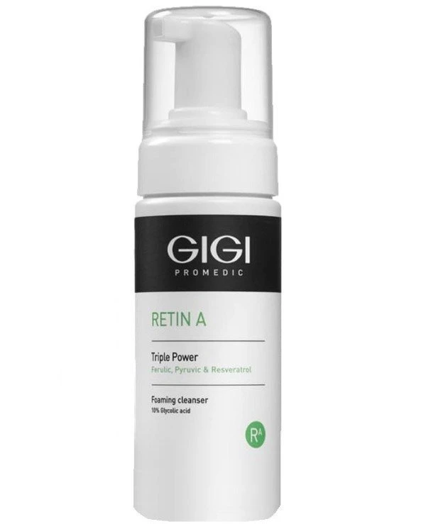 Gigi cosmetics - Triple Strength Cleansing Mousse Retin A Triple Power Foaming Cleanser 120ml