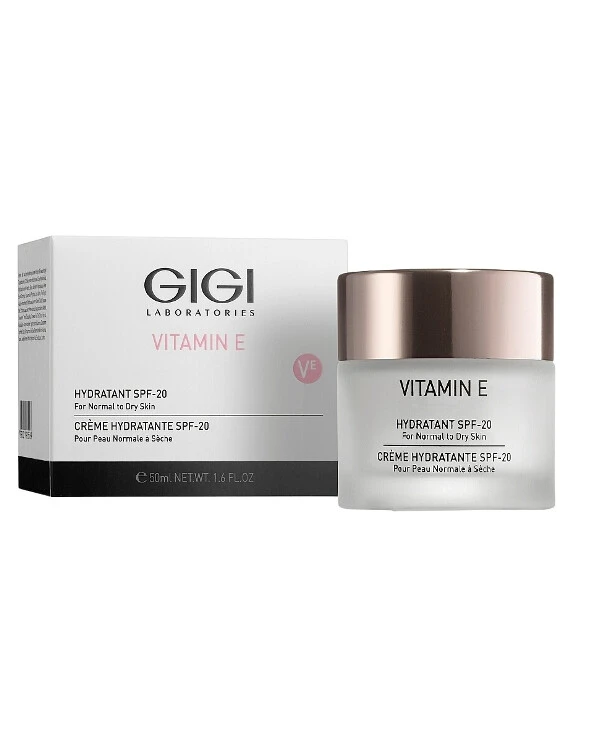 Gigi cosmetics - Увлажнитель для нормальной и сухой кожи SPF 20 Moisturizer for Normal to Dry Skin SPF 20 50 мл
