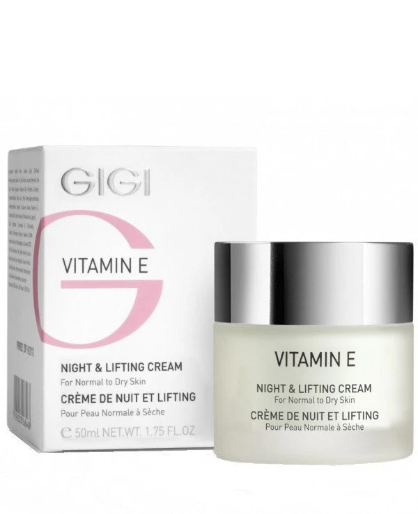 Gigi cosmetics - Ночной лифтинг крем Vitamin E Night&Lifting Cream 50 мл back