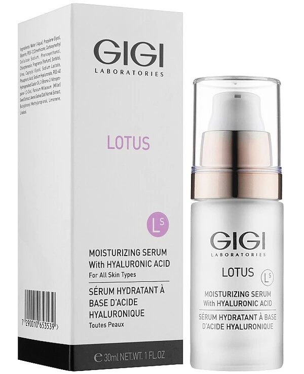 Gigi cosmetics - Серум с гиалуроновой кислотой Lotus Beauty Serum Hyaluronic Acid V 30 мл