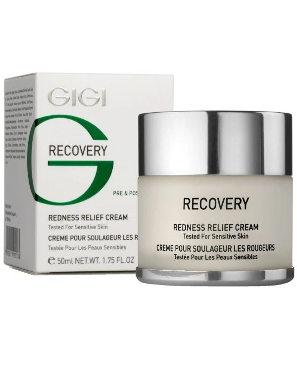 Gigi cosmetics - Успокаивающий крем, предотвращающий покраснение Recovery Redness Relief Cream 50 мл back