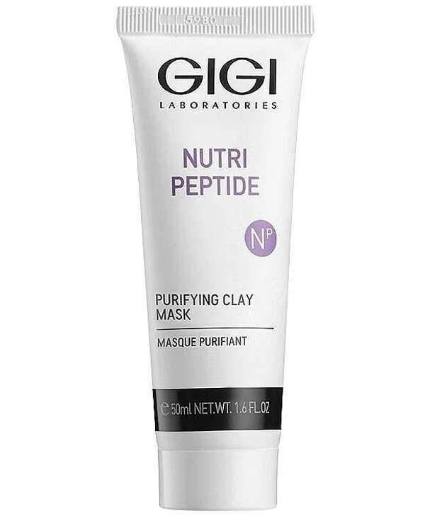 Gigi cosmetics - Очищающая маска для жирной и комбинированной кожи Nutri-Peptide Purifying Clay Mask 50 мл