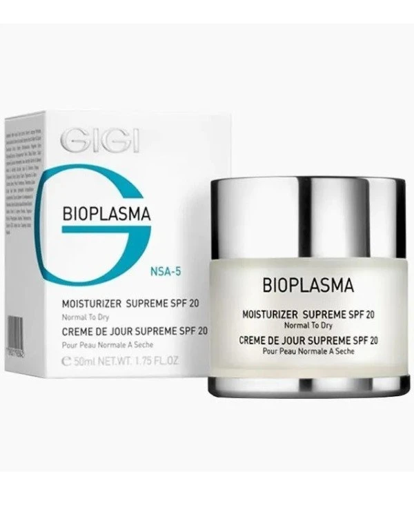 Gigi cosmetics - Крем увлажняющий для нормальной и сухой кожи с SPF-20 Bioplasma Moist Supreme SPF 20 50 мл back