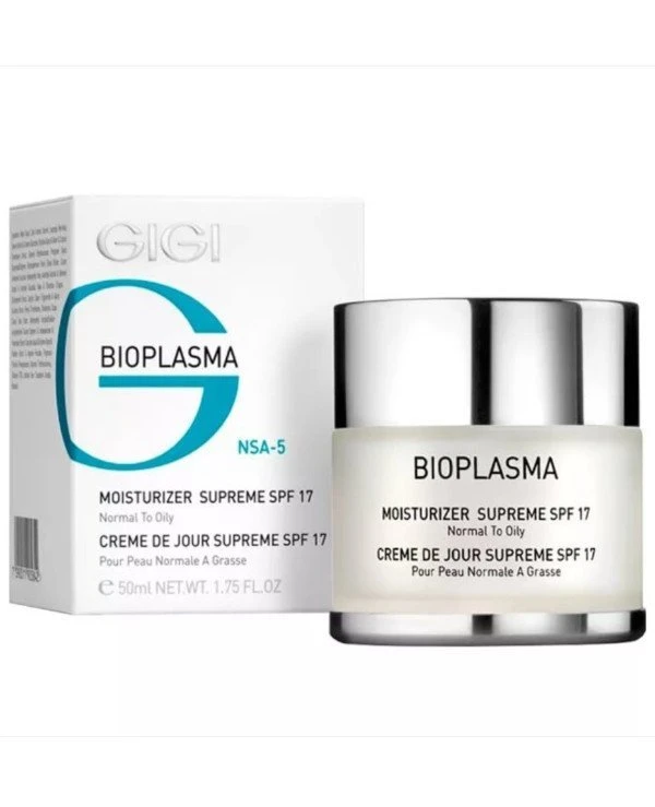 Gigi cosmetics - Крем увлажняющий для нормальной и жирной кожи SPF 17 Bioplasma Moist Supreme SPF 17 50 мл back