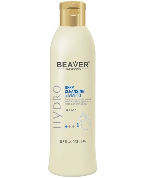Beaver professional - Глубоко очищающий шампунь Hydro Deep Cleansing Shampoo 258 мл