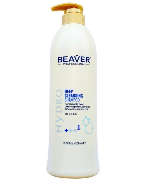 Beaver professional - Глубоко очищающий шампунь Hydro Deep Cleansing Shampoo 768 мл