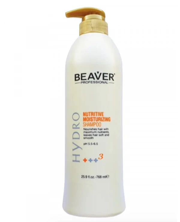 Beaver professional Питающий увлажняющий шампунь | Beaver Professional Nutritive Moisturizing Shampoo Питательный увлажняющий шампунь 768мл