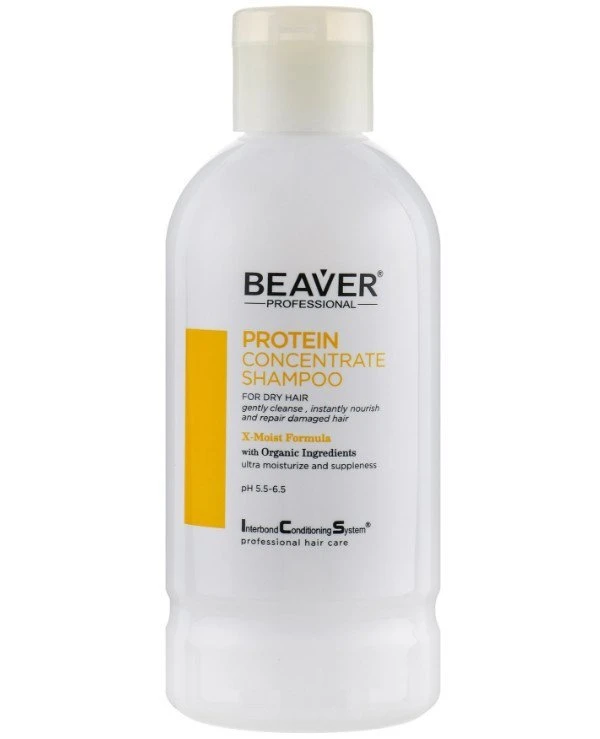 Beaver professional - Протеиновый питательный шампунь для сухих волос I.C.S Protein Concentrate Shampoo 300 мл
