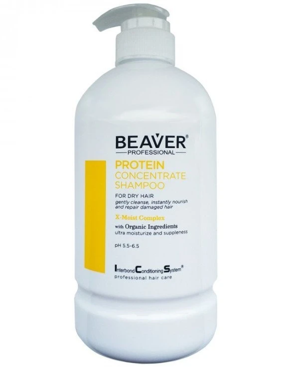 Beaver professional Протеиновый питательный шампунь для сухих волос | Beaver I.C.S Protein Concentrate Shampoo цена, фото, купить