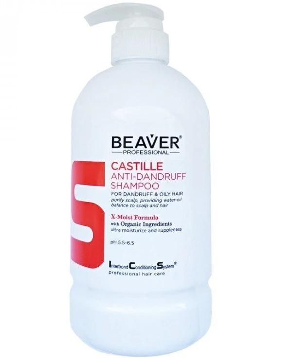 Beaver professional Кастильский шампунь для чувствительной и сухой кожи головы | Beaver I.C.S Castille Anti-Dandruff Shampoo цена, фото, купить