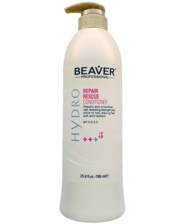 Beaver professional - Кондиционер для интенсивного восстановления поврежденных волос Hydro Repair Rescue Conditioner 768 мл