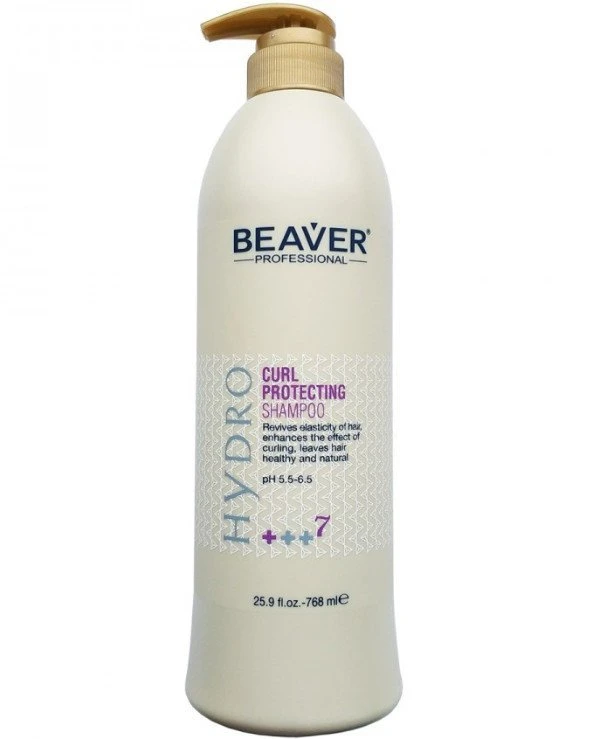 Beaver professional - Шампунь локон-акцент и защита Hydro Curl Protecting Shampoo 768 мл