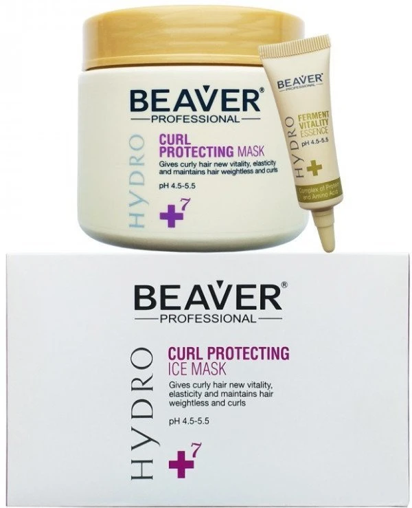Beaver professional - Питательная маска для интенсивного восстановления и защиты локонов Hydro Curl Protecting Mask 