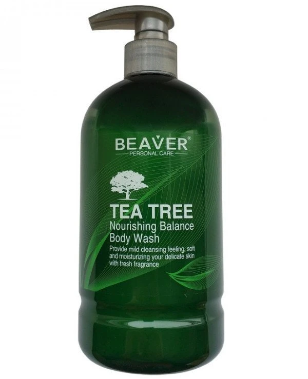 Beaver professional - Гель для душа с маслом чайного дерева Nourishing Balance Body Wash 600 мл